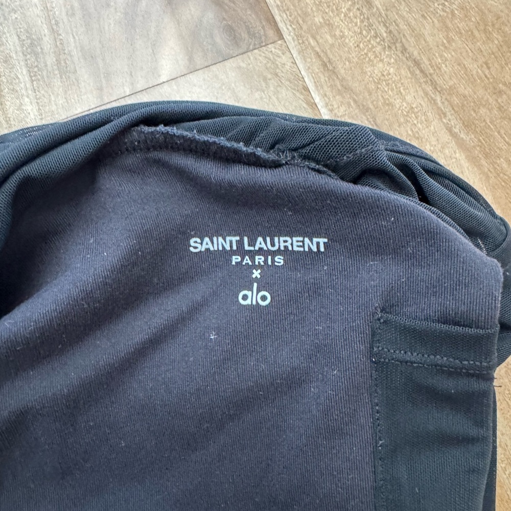 Saint Laurent x Alo Black Shorts